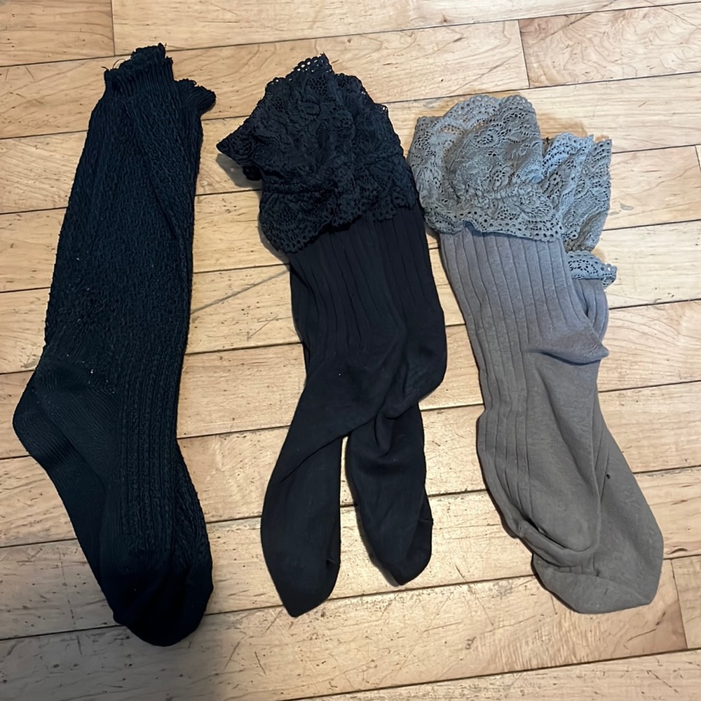 Knit socks